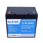 12.8V 50Ah Bateri Litium Ion Boleh Dicas Semula Bateri Lifepo4 Bateri Litium-Ion