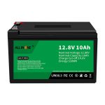 12.8V 10Ah LiFePO4 Penggantian Asid Lead Lithium ion Battery Pack 12V 10Ah