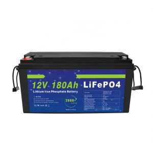 LiFePO4 Lithium Battery 12V 180Ah untuk Sistem Penyimpanan Tenaga Suria untuk Basikal Elektrik