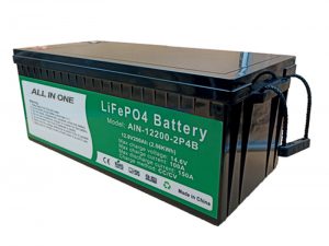 SEMUA DALAM SATU 2.56KWh 2000 kitaran 12v bateri lifepo4 200ah lithium pack untuk kenderaan elektrik