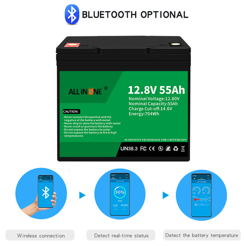 Penggantian Bateri Lifepo4 Untuk Bateri Asid Plumbum 12v 55ah