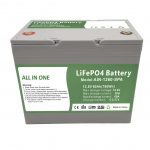 Kilang menjual bateri rumah plastik 12.8V60Ah 2000 kitaran lifepo4 bateri 12v untuk tenaga rumah