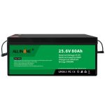 25.6V 80Ah keselamatan / jangka hayat bateri LFP untuk RV / Caravan / UPS / Golf Cart 24V 80Ah