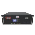6000 Kitaran 48V 100Ah 5Kwh RS48 LiFePo4 Bateri Suria dengan Kabinet 5U