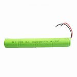 NiMH Rechargeable Battery SC 3600mAH 4.8V
